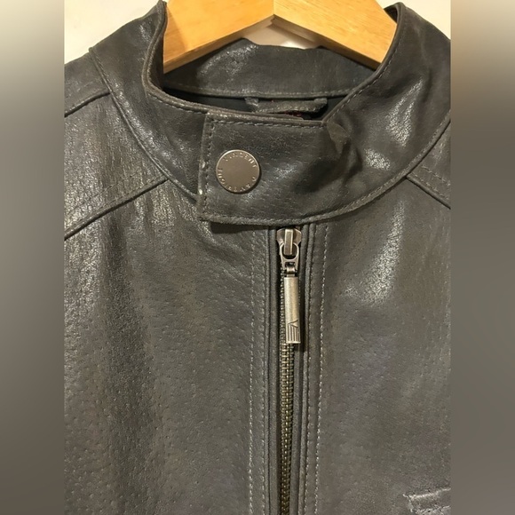 Vincent D’Amerique- Mean leather bomber jacket size S - Picture 5 of 11